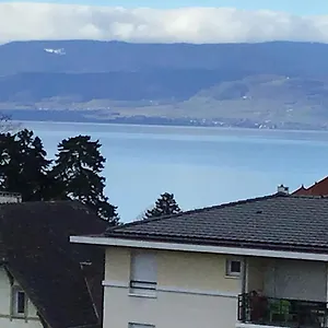 Appartement confortable wifi parking pleins sud lac et montagne centre proche therme Thonon-les-Bains
